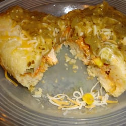 Judy G's - Colombian Chicken Tamales, Judy G's July 13th 2013. Hubs sprinkled it with shredded cheese, & top it with J&J's Gourmet Salsa.