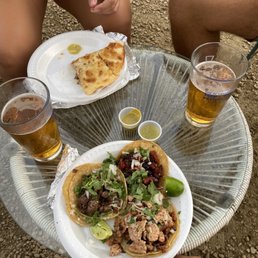 Tacos and quesadilla Tacos and quesadilla