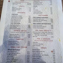 Menu Menu