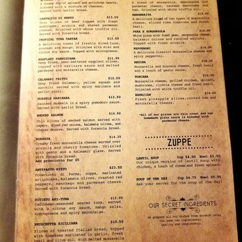 Divieto Ristorante - Estero - Menu - Italian Near Me - Estero, Florida