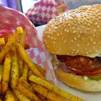 Katsu Burger - Classic chicken katsu and nori fries - Burgers Near Me - Seattle, Washington Katsu Burger - Classic chicken katsu and nori fries - Burgers Near Me - Seattle, Washington