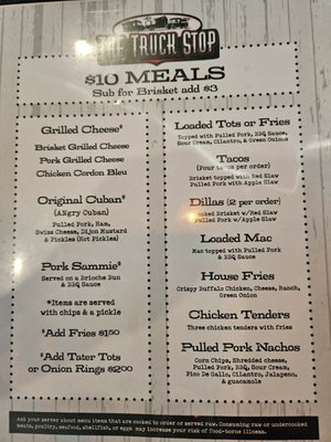 Menu photo 3 The Truck Stop Cadillac, MI Menu photo 3 The Truck Stop Cadillac, MI