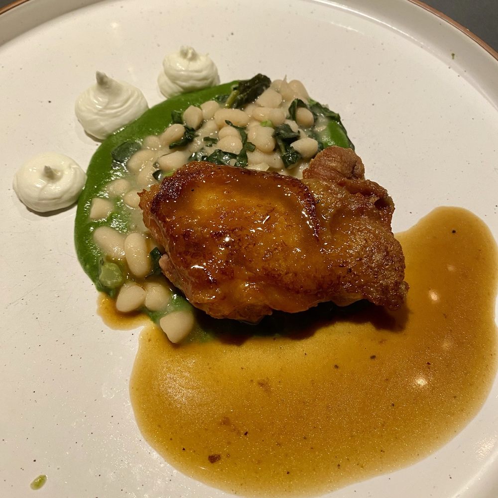 Otis - Pork, spinach, goat cheese - New American Near Me - Exeter, New Hampshire