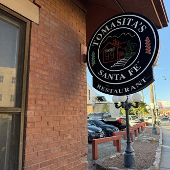 Tomasita's - Outside of the restaurant. - New Mexican Cuisine Near Me - Santa Fe, New Mexico