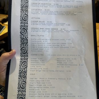 Dolina Santa Fe - Menu - Cafes Near Me - Santa Fe, New Mexico
