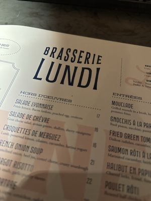 Brasserie Lundi by null