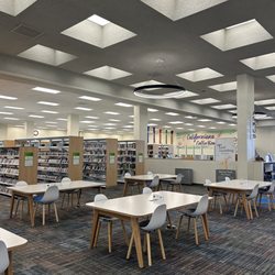 LA County Library - Norwalk Library - Lots of study space