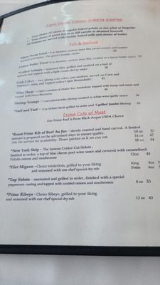 Menu photo 3 The Alpen Beech Mountain, NC