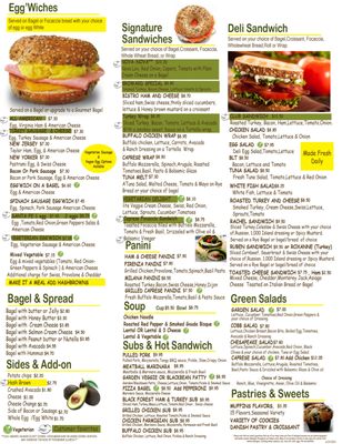 Menu photo 1 Chesapeake Bagel Bakery Fort Lauderdale, FL Menu photo 1 Chesapeake Bagel Bakery Fort Lauderdale, FL