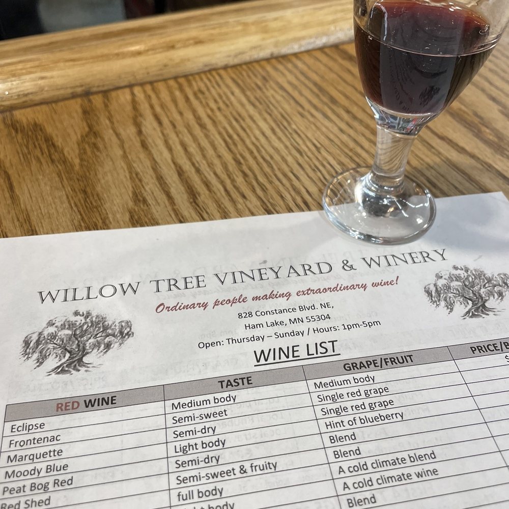 Willow Tree Winery - Wine Tasting - Venues & Event Spaces Near Me - Ham Lake, Minnesota Willow Tree Winery - Wine Tasting - Venues & Event Spaces Near Me - Ham Lake, Minnesota