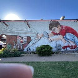 Cherry Street - On the side of Hideaway Pizza