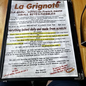 La Grignote - Bakeries Near Me - Key West, Florida