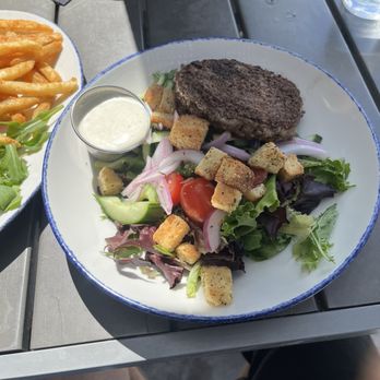 The Shore - burger and a garden salad - Bars Near Me - Reno, Nevada The Shore - burger and a garden salad - Bars Near Me - Reno, Nevada