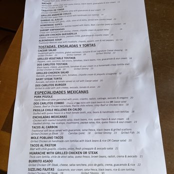 Dos Carlitos - Menu - Mexican Near Me - Santa Ynez, California Dos Carlitos - Menu - Mexican Near Me - Santa Ynez, California