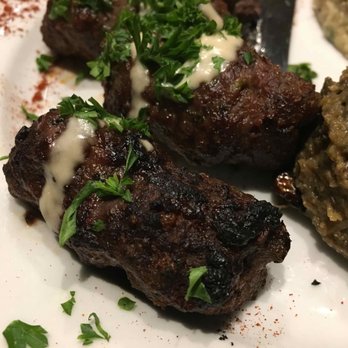 Oren's Hummus - Beef skewer. - Mediterranean Near Me - Cupertino, California