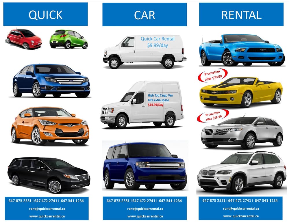 QUICK CAR RENTAL - Updated June 2026 - 384 Yonge Street, Toronto ...