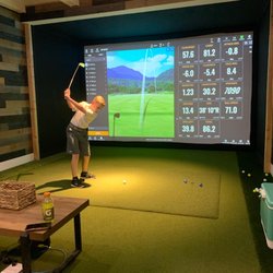 Shore Sim Golf - Trackman technology can help you with your swing!!