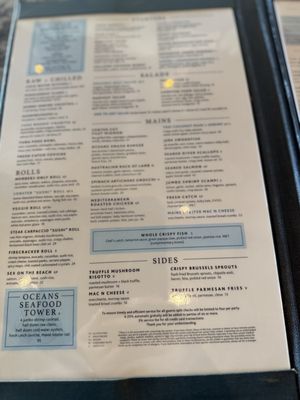 Menu photo 2 Oceans 234 Deerfield Beach, FL