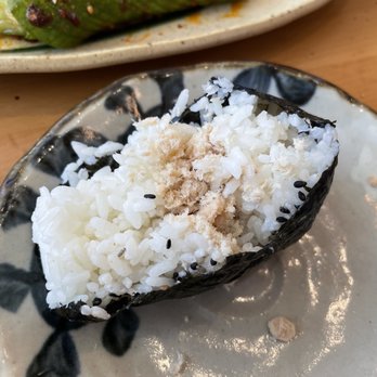 Karé Bar - Inside of the Salmon Onigiri - Japanese Curry Near Me - Chantilly, Virginia