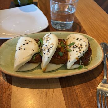 The Shelby - Bao buns with chicken patties - New American Near Me - Allentown, Pennsylvania The Shelby - Bao buns with chicken patties - New American Near Me - Allentown, Pennsylvania