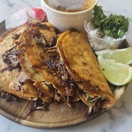Mmmmm so delish plant based birria tacos. So good Mmmmm so delish plant based birria tacos. So good