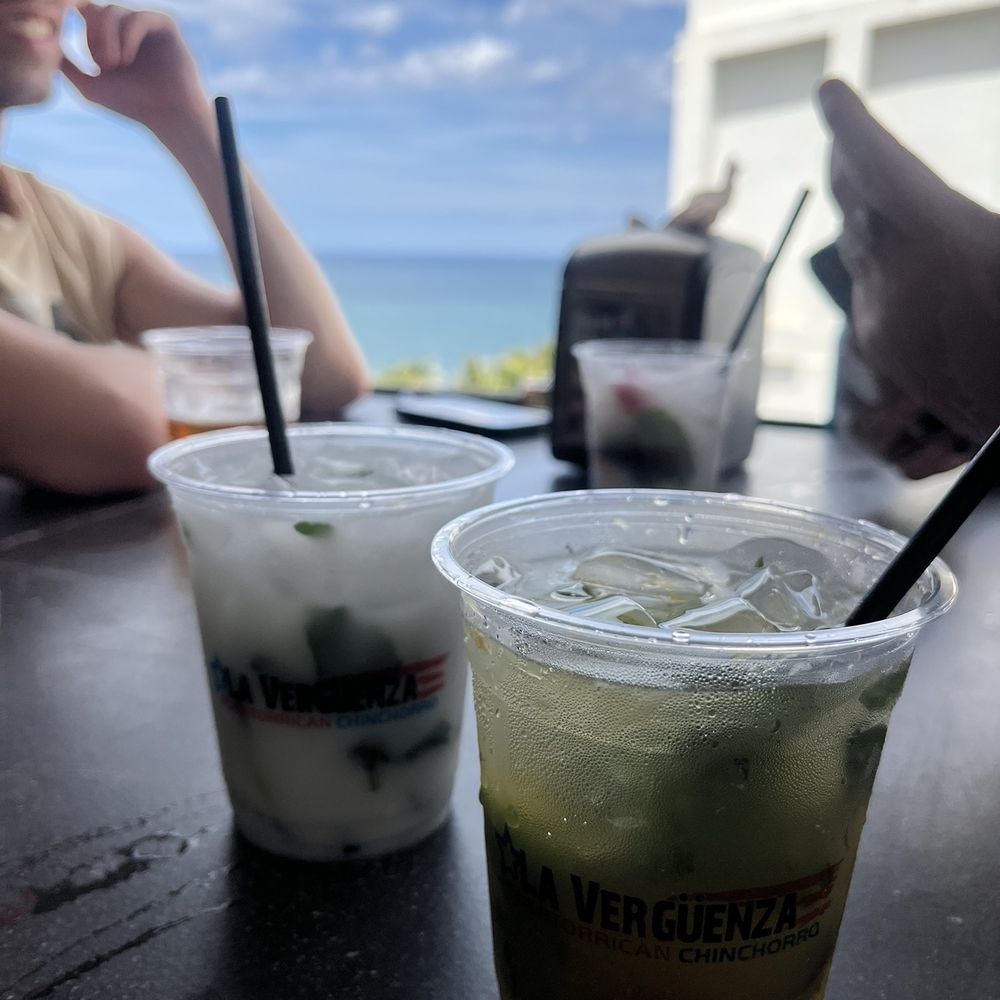 La Verguenza - Coconut and Passionfruit Mojito - Caribbean Near Me - San Juan, Puerto Rico La Verguenza - Coconut and Passionfruit Mojito - Caribbean Near Me - San Juan, Puerto Rico