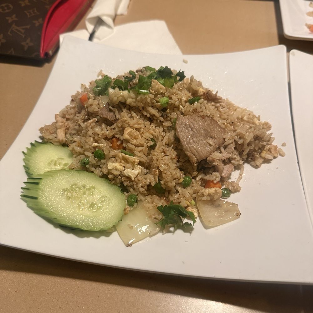 Coconut Cafe - Combo fried rice - Laotian Near Me - Merced, California