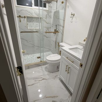 Pacific Construction - My beautiful walk in shower love it - General Contractors Near Me - Hesperia, California Pacific Construction - My beautiful walk in shower love it - General Contractors Near Me - Hesperia, California