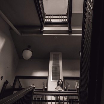 Pretty Gritty Tours - Keelie on the stairs - Walking Tours Near Me - Tacoma, Washington