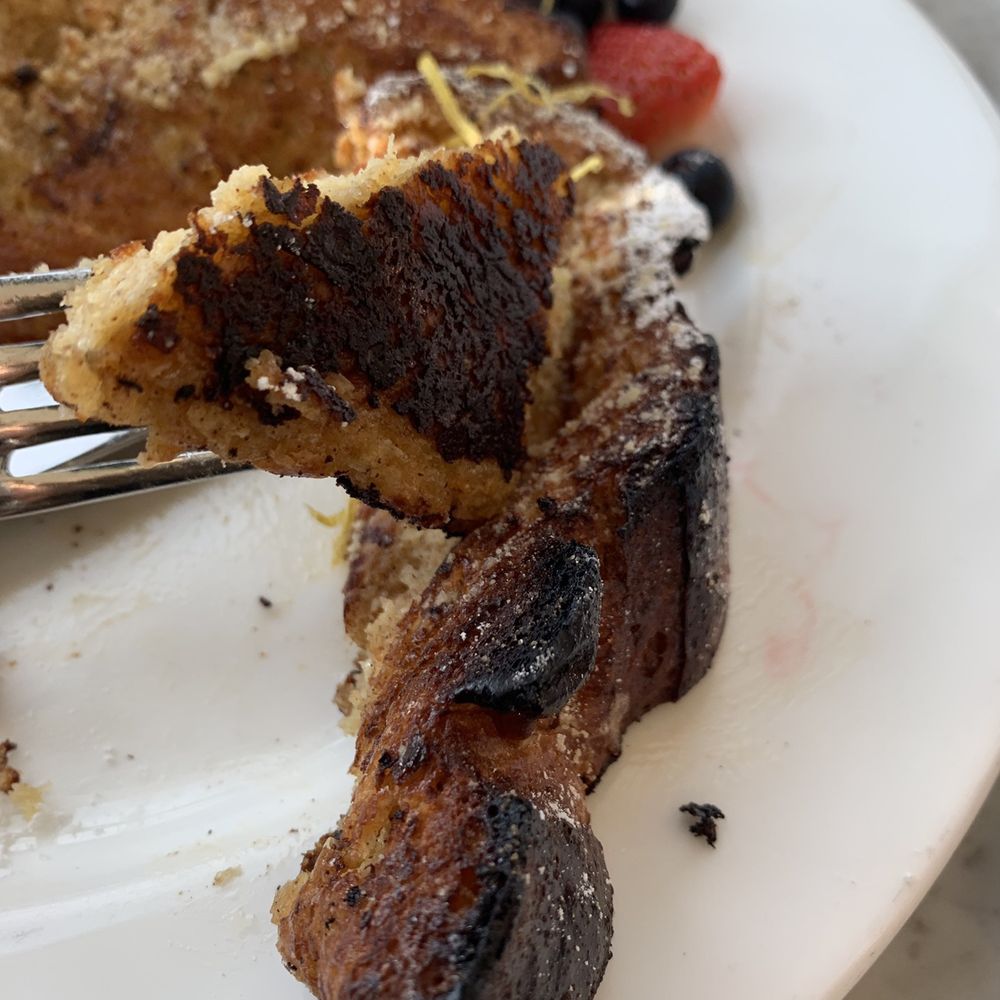 The Pembroke - French toast was burned a little but it tasted good - New American Near Me - Washington, DC, District of Columbia