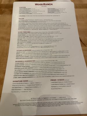 Menu photo 1 Wood Ranch Corona Corona, CA Menu photo 1 Wood Ranch Corona Corona, CA