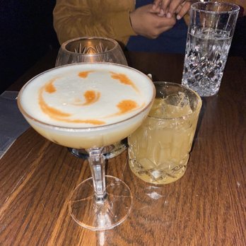 Grapes & Grains - Penicillin and house sour - Wine Bars Near Me - Chicago, Illinois Grapes & Grains - Penicillin and house sour - Wine Bars Near Me - Chicago, Illinois