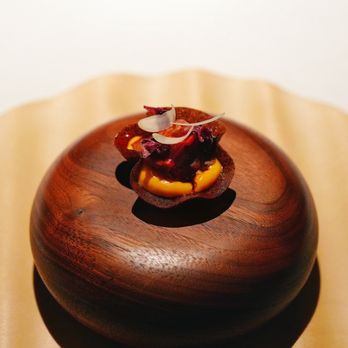 Kiln - Buckwheat Maine Lobster|Preserved Cherry|Redbud Blossom - New American Near Me - San Francisco, California Kiln - Buckwheat Maine Lobster|Preserved Cherry|Redbud Blossom - New American Near Me - San Francisco, California