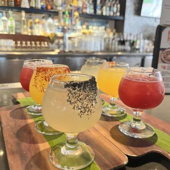 El Torito - Margarita flight $10 CHIPS AND SALSA Mexican pizza Sopes  Mini tacos QUESO DIP with chorizo - Mexican Near Me - Riverside, California