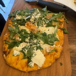 Salmon pizza Salmon pizza