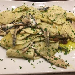 Really yummy Ligurian style pasta with anchovies!