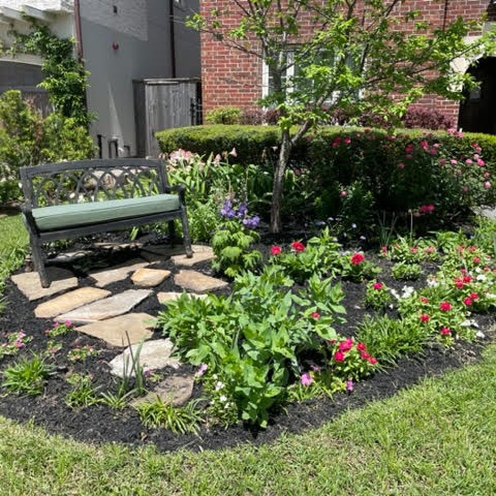 Amigos Landscaping - after sprinkler system install and yard refresh - Tree Services Near Me