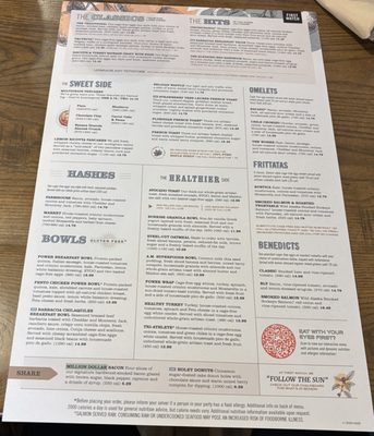 Menu photo 1 First Watch Arvada, CO
