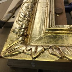 Corporate & Museum Frame - Hand carving and gilding for those truly special projects.