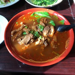 Beef stew noodle soup