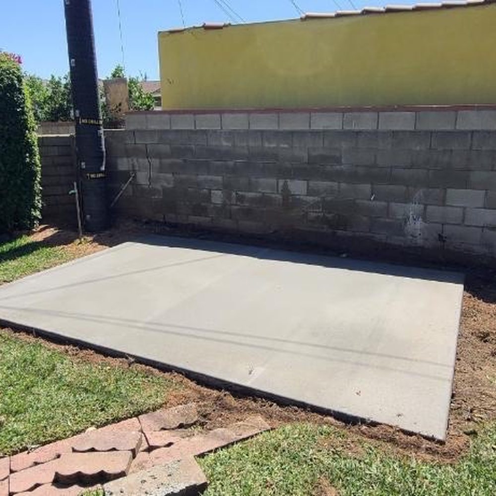 Zenith Builder - New concert slab being placed - General Contractors Near Me - Arcadia, California