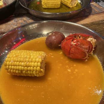 Wild Crab - Lobster corn potato in garlic butter - Seafood Near Me - Hiram, Georgia Wild Crab - Lobster corn potato in garlic butter - Seafood Near Me - Hiram, Georgia