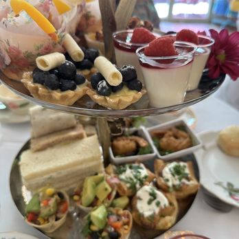 The RoyalTEA Garden - The beautiful tower - Tea Rooms Near Me - Pleasanton, California