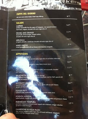 Menu photo 4 Ristorante Pulcinella Calgary, AB
