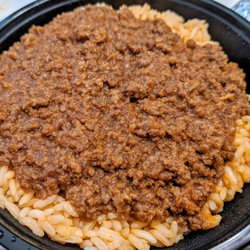 Taco Beef Over Rice