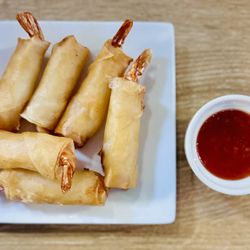 Pho 73 Vietnamese - shrimp egg rolls