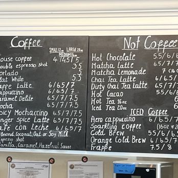 Caffeine Roasters - Menu - Coffee & Tea Near Me - Tampa, Florida