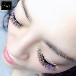 Liang Lash Lounge Eyelash Extension - Volume set + color                                            微信 LiangLashLounge