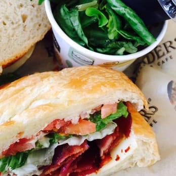 Kneaders Bakery & Cafe - Daves BLT on a croissant. Croissant sandwiches come with a free side salad:) - Bakeries Near Me - Yuma, Arizona Kneaders Bakery & Cafe - Daves BLT on a croissant. Croissant sandwiches come with a free side salad:) - Bakeries Near Me - Yuma, Arizona