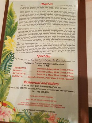 Menu photo 7 Kaieteur Restaurant Richmond Hill, NY Menu photo 7 Kaieteur Restaurant Richmond Hill, NY